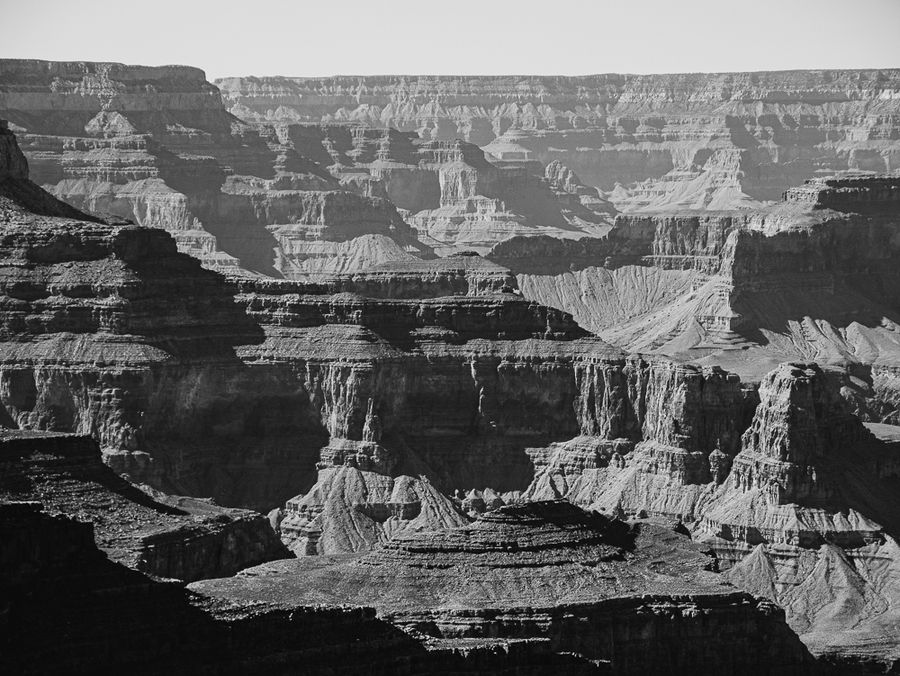 Grand canyon cliffs
