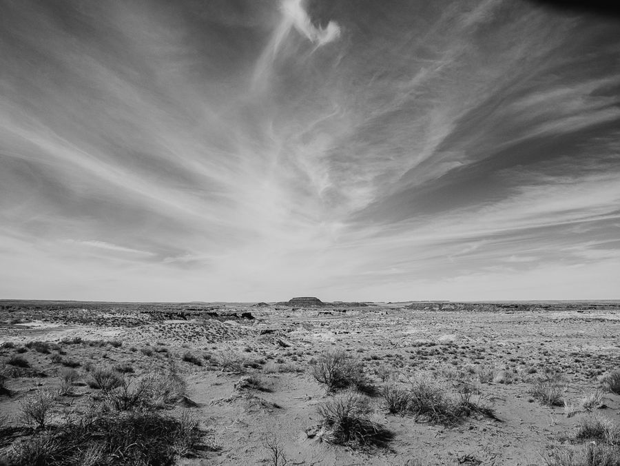 Sky and mesa
