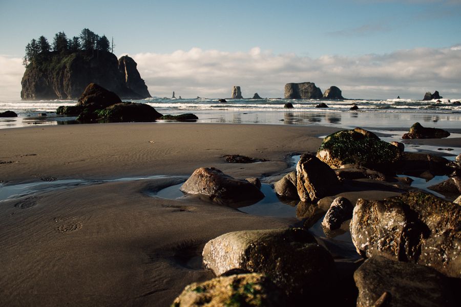 Tidepools and stones