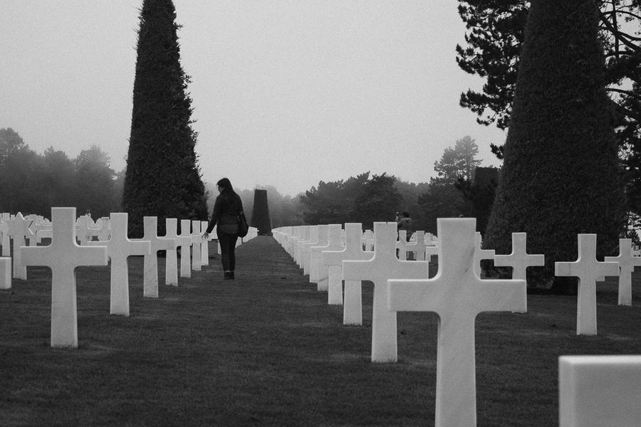 Normandy cemetery
