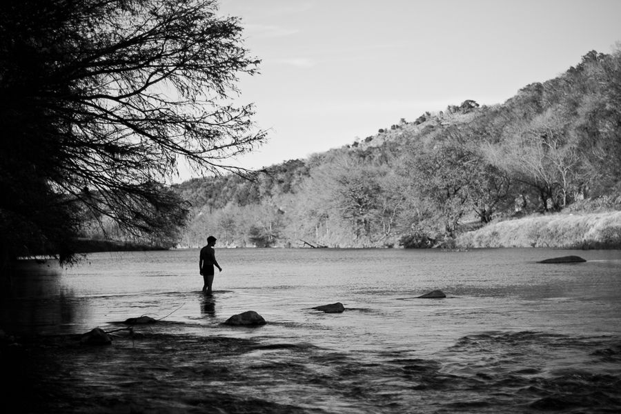 Wading